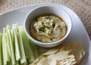 Cooking for Spring in Green and White
