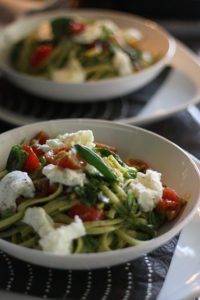 Caprese Pasta or How to Include More Mozzarella di Bufala in Your Diet
