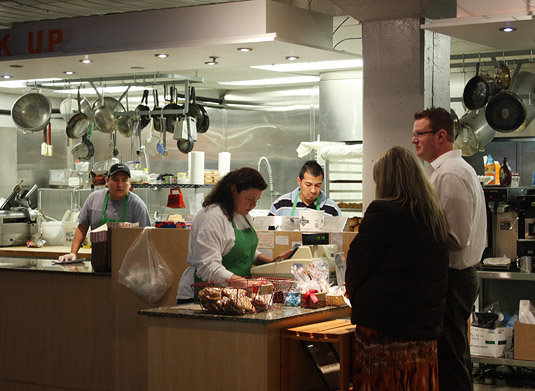 Tony Caputo's deli counter, Salt Lake City.