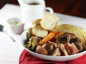 A Classic Québécois Dish: Beef and Winter Vegetables "Bouilli"
