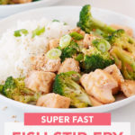 Superfast Fish Stir-Fry // FoodNouveau.com