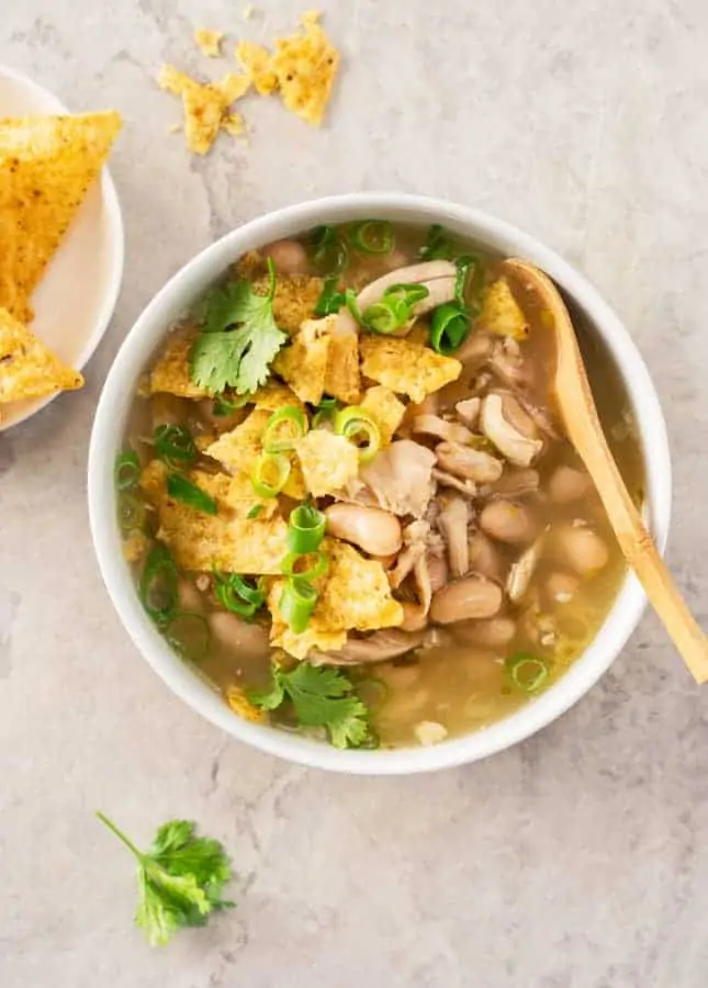 Superfast Mexican Chicken Soup // FoodNouveau.com