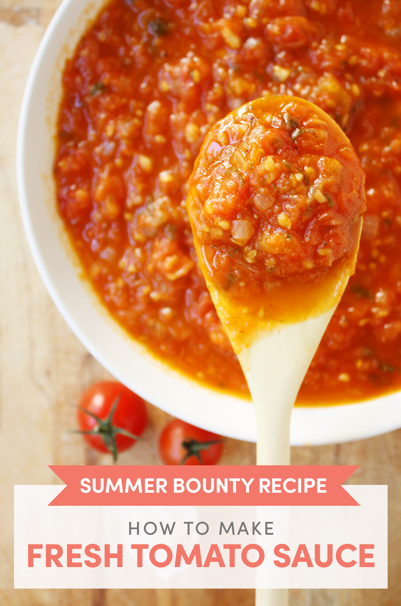 How to Make Fresh Tomato Sauce - Food Nouveau