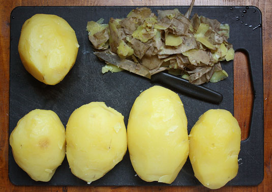 Cooked Potatoes to Make Classic Gnocchi // FoodNouveau.com