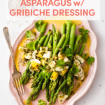 Asparagus with Gribiche Dressing // FoodNouveau.com