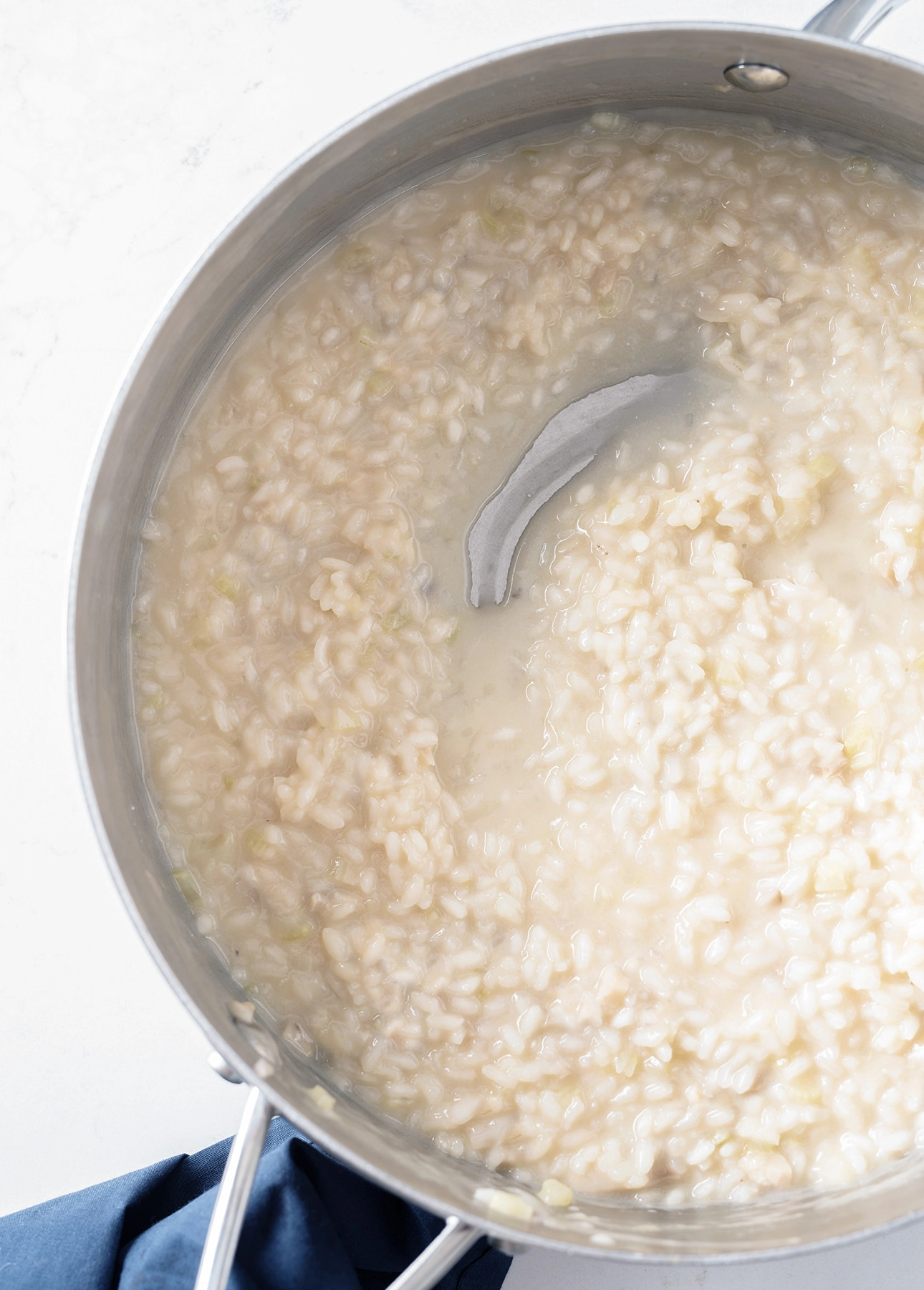 Creamy risotto, a blank canvas for fresh ingredients and flavors // FoodNouveau.com