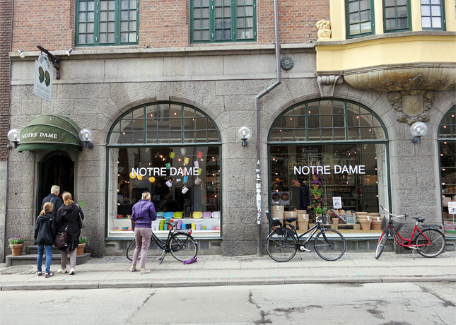Notre Dame, a kitchen, craft and design store in Copenhagen, Denmark / FoodNouveau.com