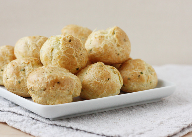 Classic Gougères (French Cheese Puffs!) // FoodNouveau.com