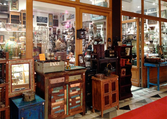Rickshaw, an antique, vintage and imported objects shop in Le Passage du Grand Cerf, Paris // FoodNouveau.com