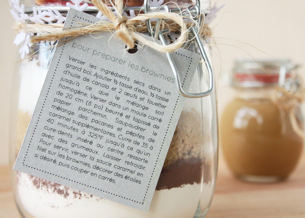 The Perfect Holiday Gift: Brownies in a Jar // FoodNouveau.com