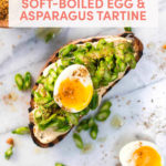Soft-Boiled Egg and Asparagus Tartine // FoodNouveau.com