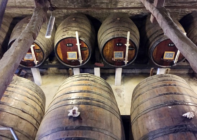 Wine barrels at Quinta do Noval, Douro Valley, Portugal // FoodNouveau.com