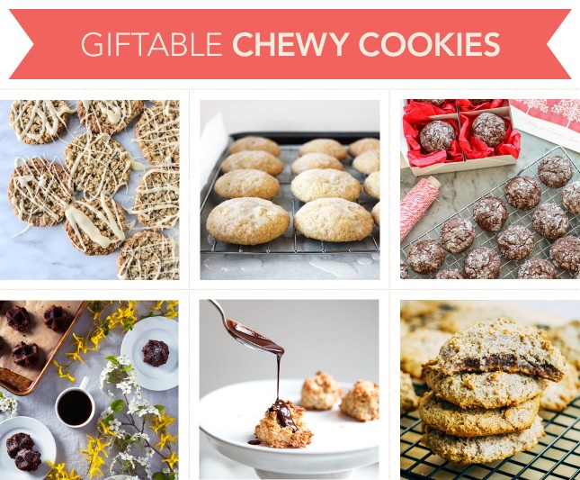 Giftable Chewy Cookies // FoodNouveau.com