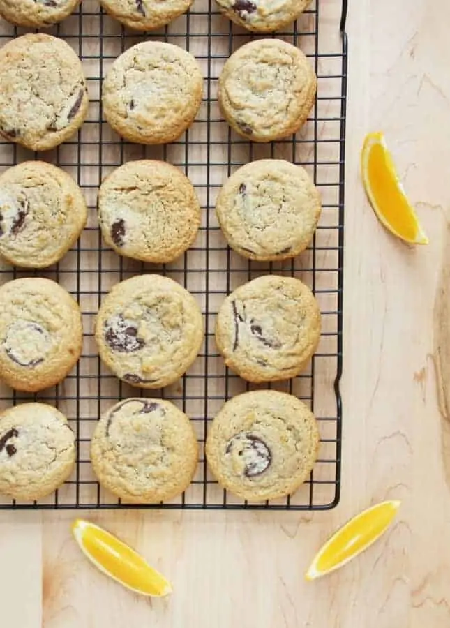 Whole Wheat Chocolate Chunk and Clementine Cookies // FoodNouveau.com