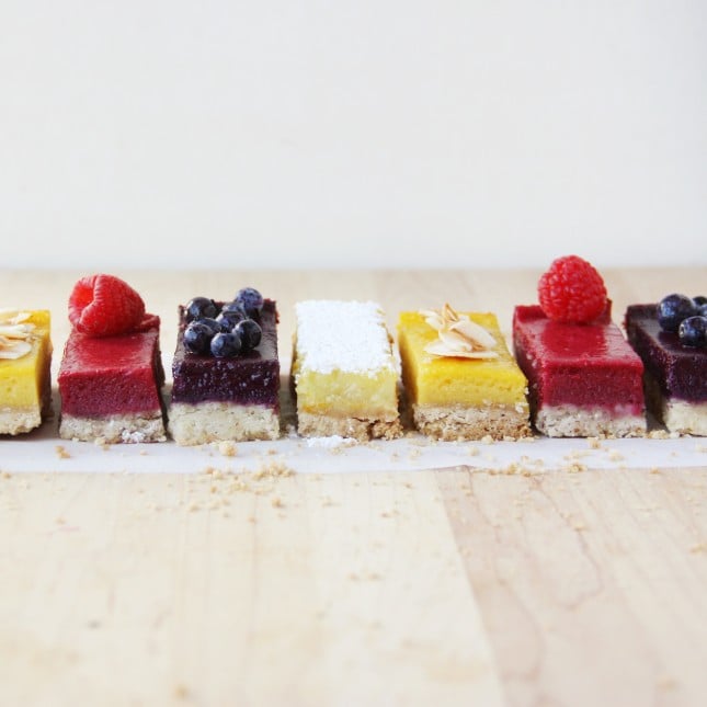 Fruit Square Recipes for All Seasons: A Versatile Formula to Turn Seasonal Bounty into Delightful Treats (Dairy-Free, Gluten-Free Options) // FoodNouveau.com