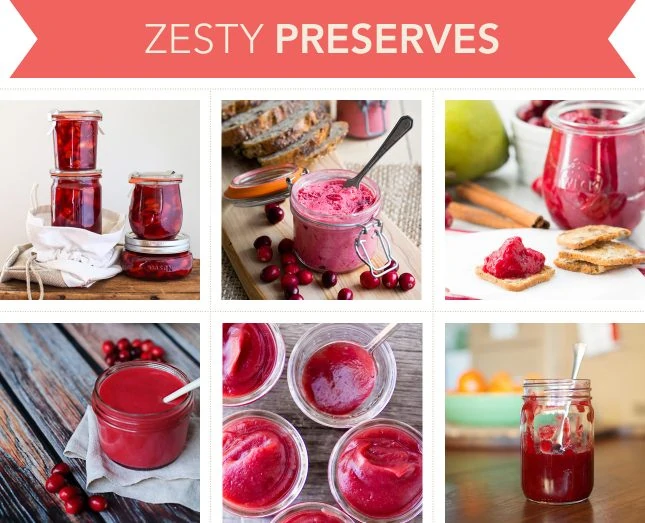 Holiday-worthy recipes to make zesty preserves with cranberries // FoodNouveau.com