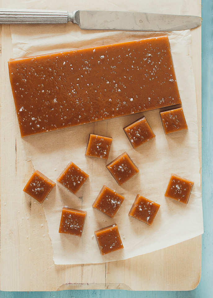 Get a Recipe for Making Salted Butter Caramels from Scratch // FoodNouveau.com