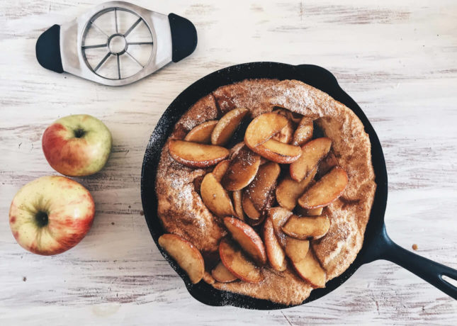 Caramelized Dutch Apple Baby, by The Messy Baker // FoodNouveau.com