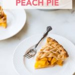 Cinnamon Peach Pie // FoodNouveau.com