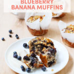 Dairy-Free Blueberry Banana Muffins // FoodNouveau.com