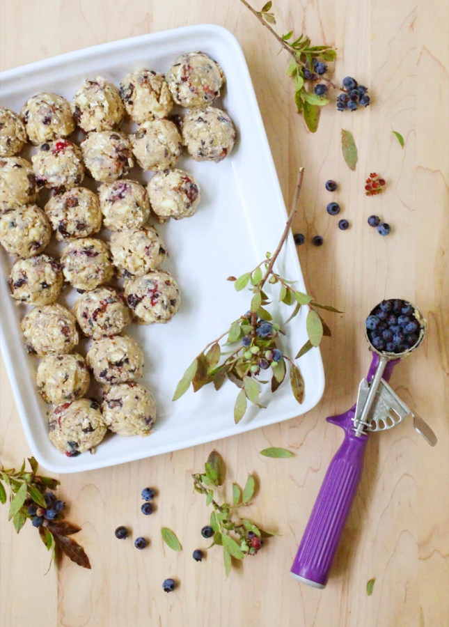 Oats and Blueberry Cookies // FoodNouveau.com