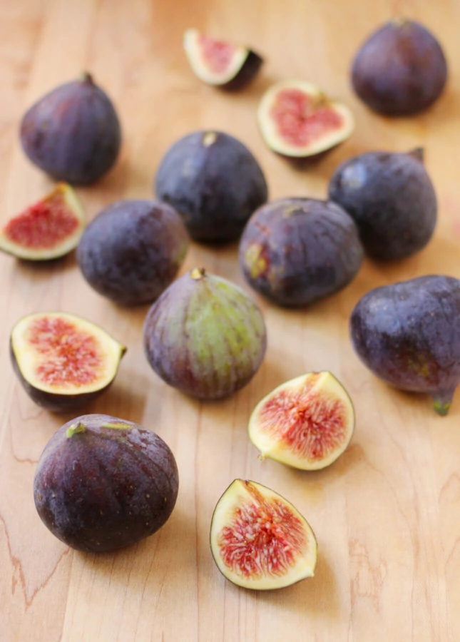 Fresh figs to make Maple-Roasted Fig and Hazelnut Financiers // FoodNouveau.com