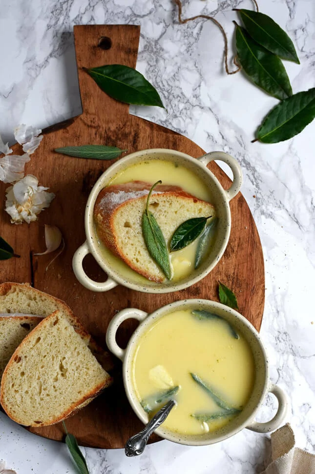 Garlic Sage Cure-all Soup from Provence, by Pardon Your French // FoodNouveau.com
