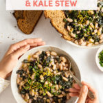 Cannellini Bean and Kale Stew with Lemon Gremolata // FoodNouveau.com