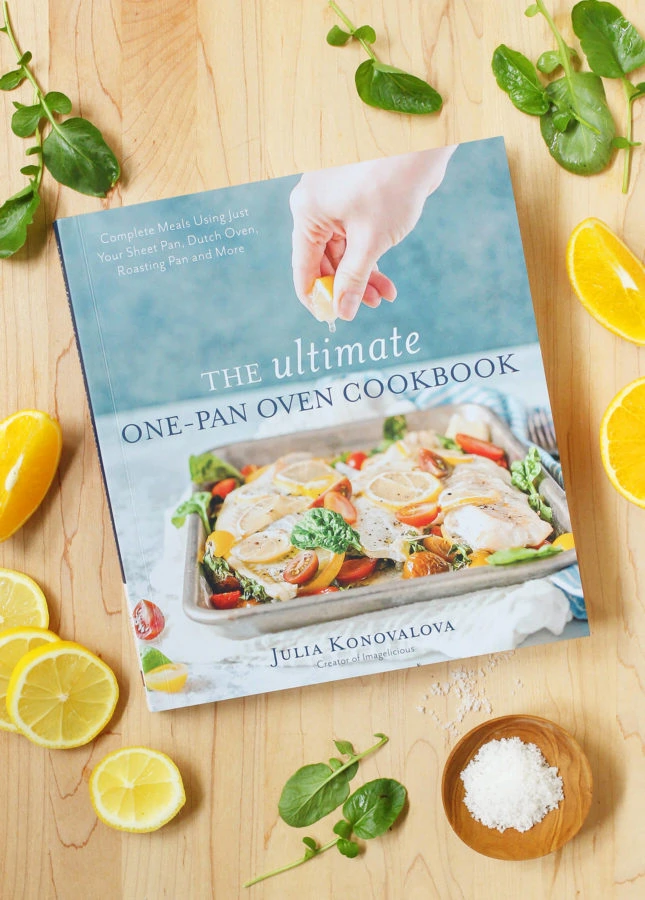 The Ultimate One-Pan Oven Cookbook, by Julia Konovalova from the blog Imagelicious // FoodNouveau.com