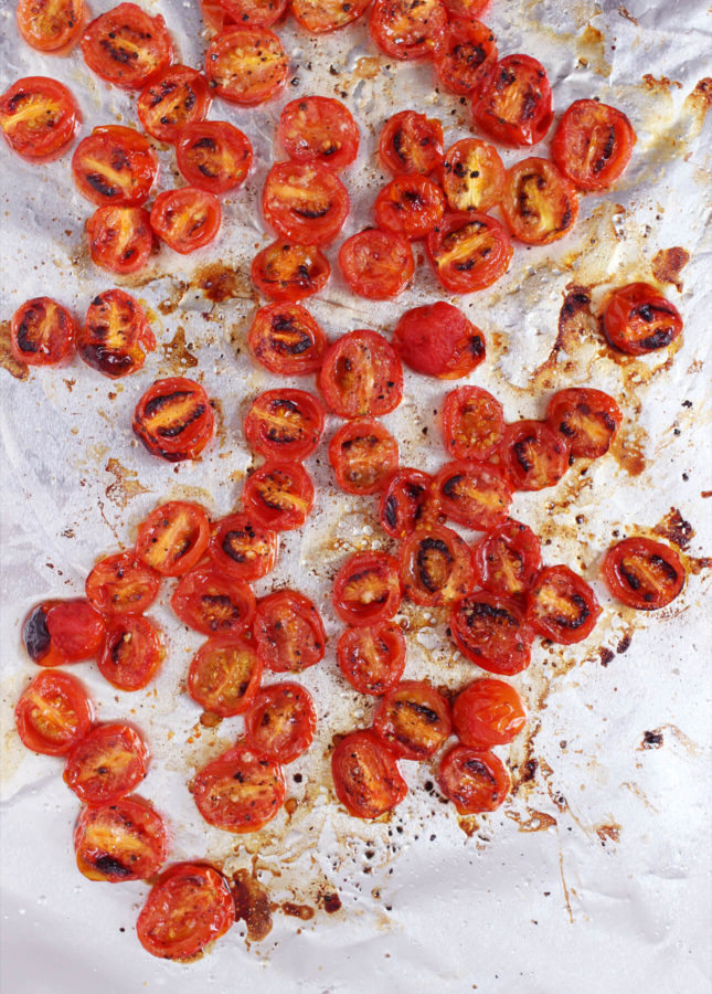 Broiled Cherry Tomatoes // FoodNouveau.com