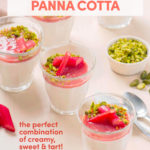Rhubarb Panna Cotta: An Easy, Make-Ahead Italian Dessert! // FoodNouveau.com