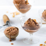 Gianduja Gelato (Milk Chocolate and Hazelnut Gelato) // FoodNouveau.com