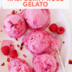 Raspberry Rose Gelato // FoodNouveau.com