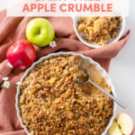 Comforting, Easy, and Vegan: Dairy-Free Apple Crumble // FoodNouveau.com