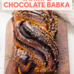 Tahini & Chocolate Babka // FoodNouveau.com