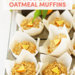 Tasty, Healthy & Dairy-Free: Whole Orange and Maple Oatmeal Muffins // FoodNouveau.com