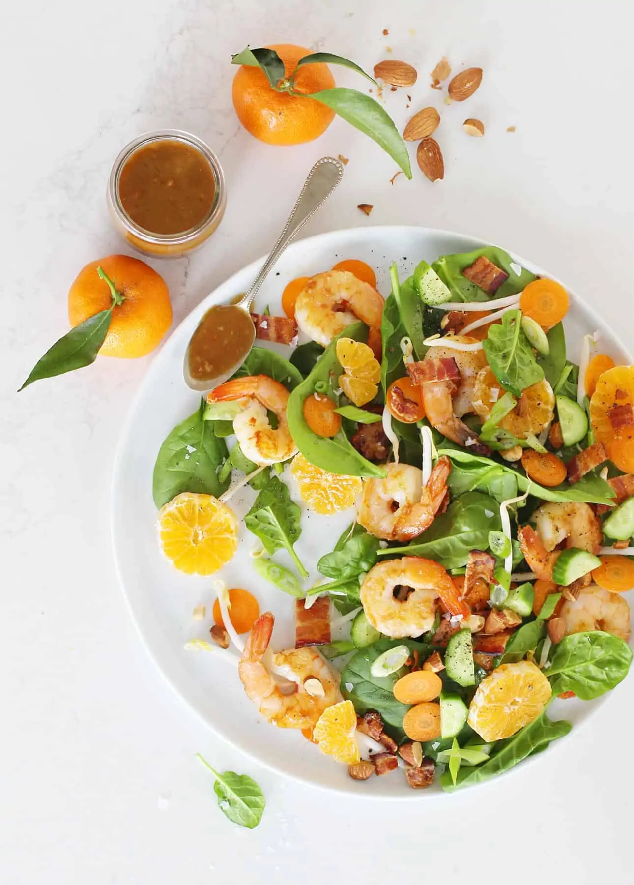 Marmalade Shrimp and Bacon Salad // FoodNouveau.com