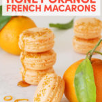 Honey Orange French Macarons // FoodNouveau.com