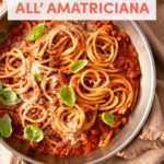 Classic Italian Recipe: Bucatini All' Amatriciana // FoodNouveau.com