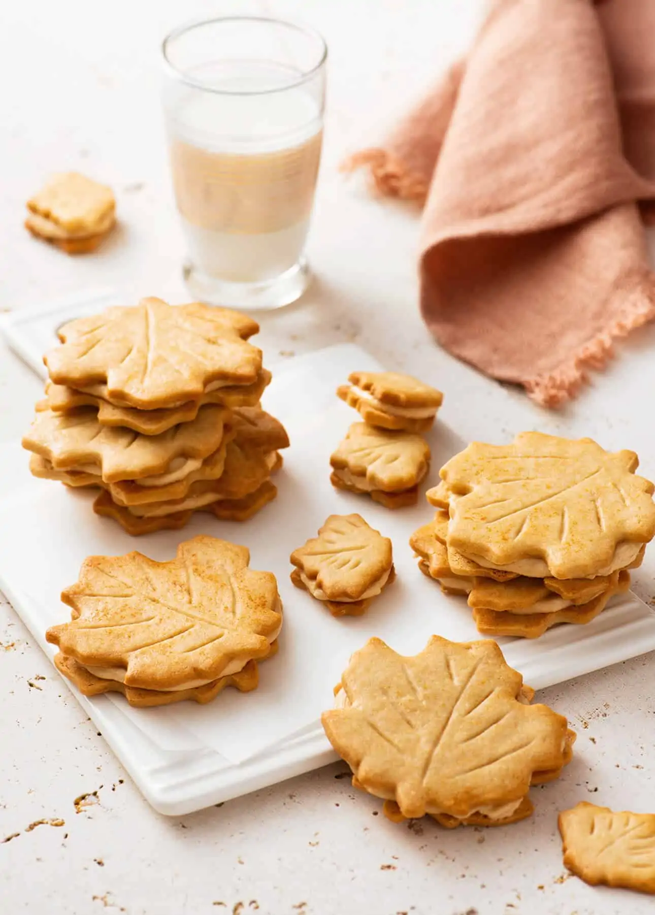 Homemade Maple Leaf Cookies // FoodNouveau.com