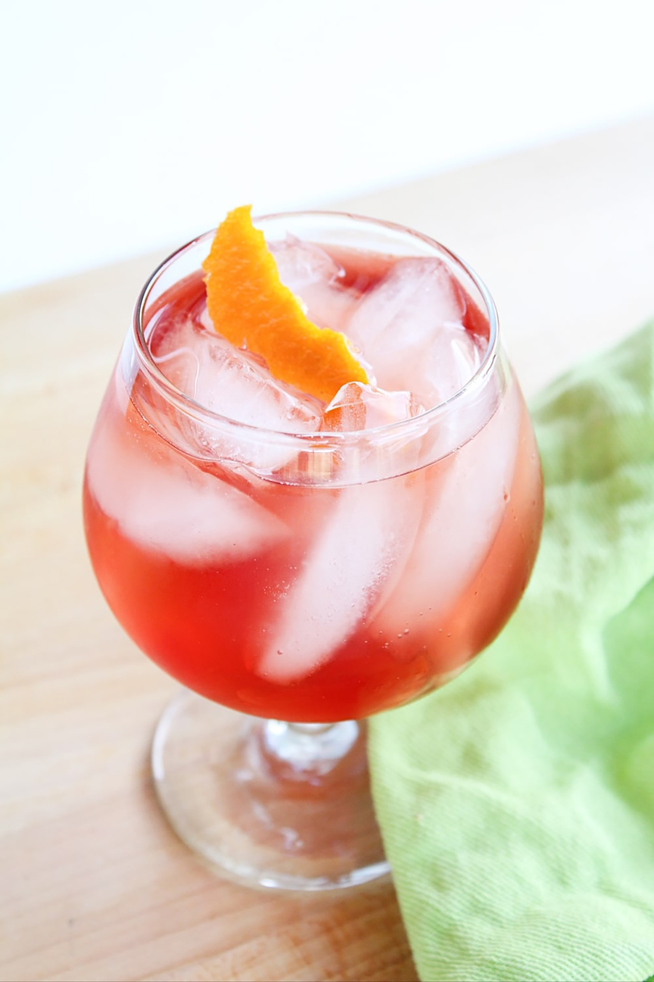 Venetian Blush (Campari and Orange Cocktail) by A Taste For Travel