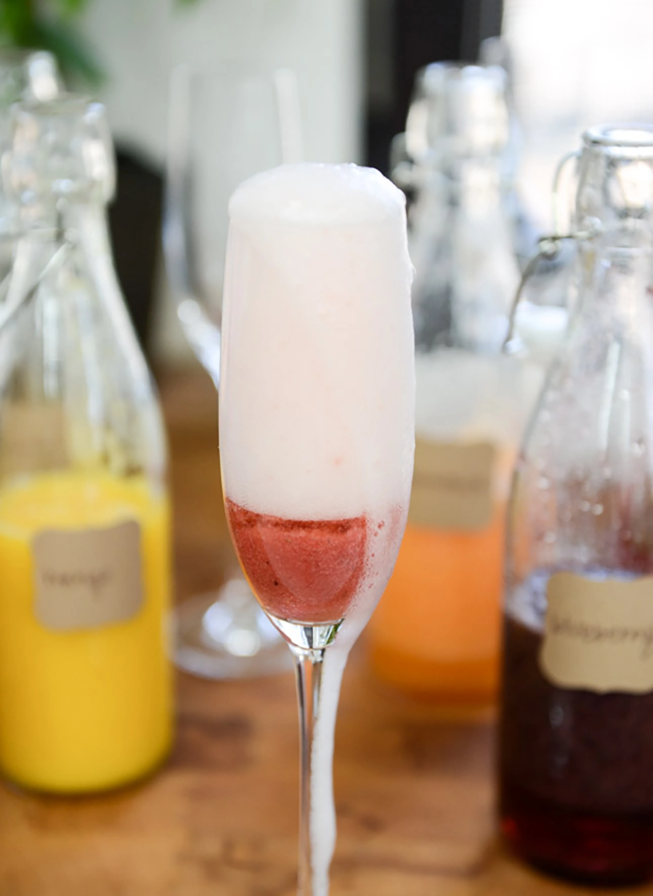 Bellini Cocktail by How Sweet Eats