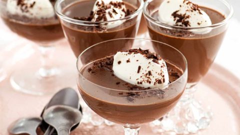Dark Chocolate Pots de Crème, an Elegant but Easy French Dessert // FoodNouveau.com
