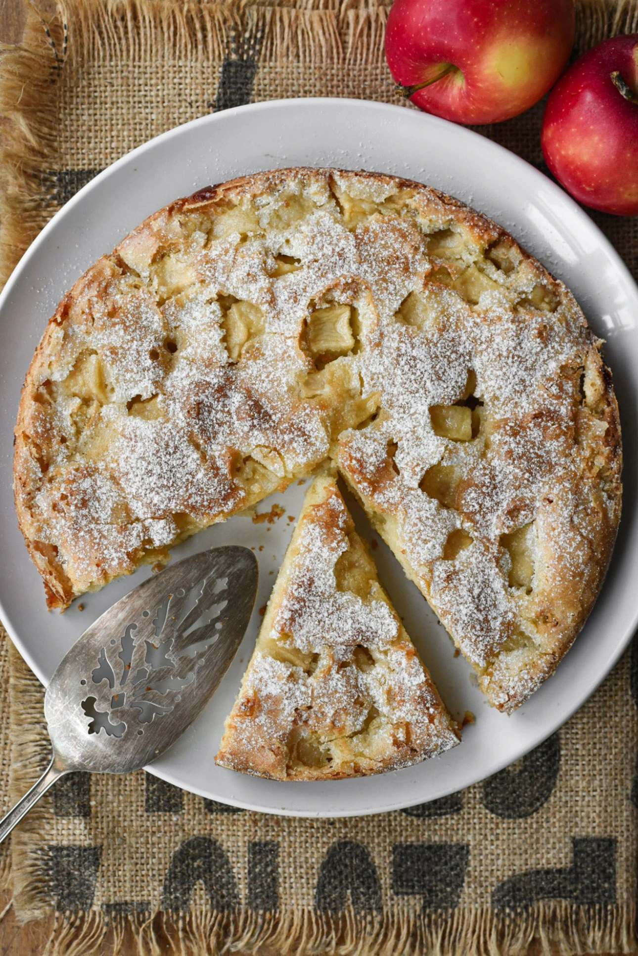 Classic French Apple Cake by Pardon Your French