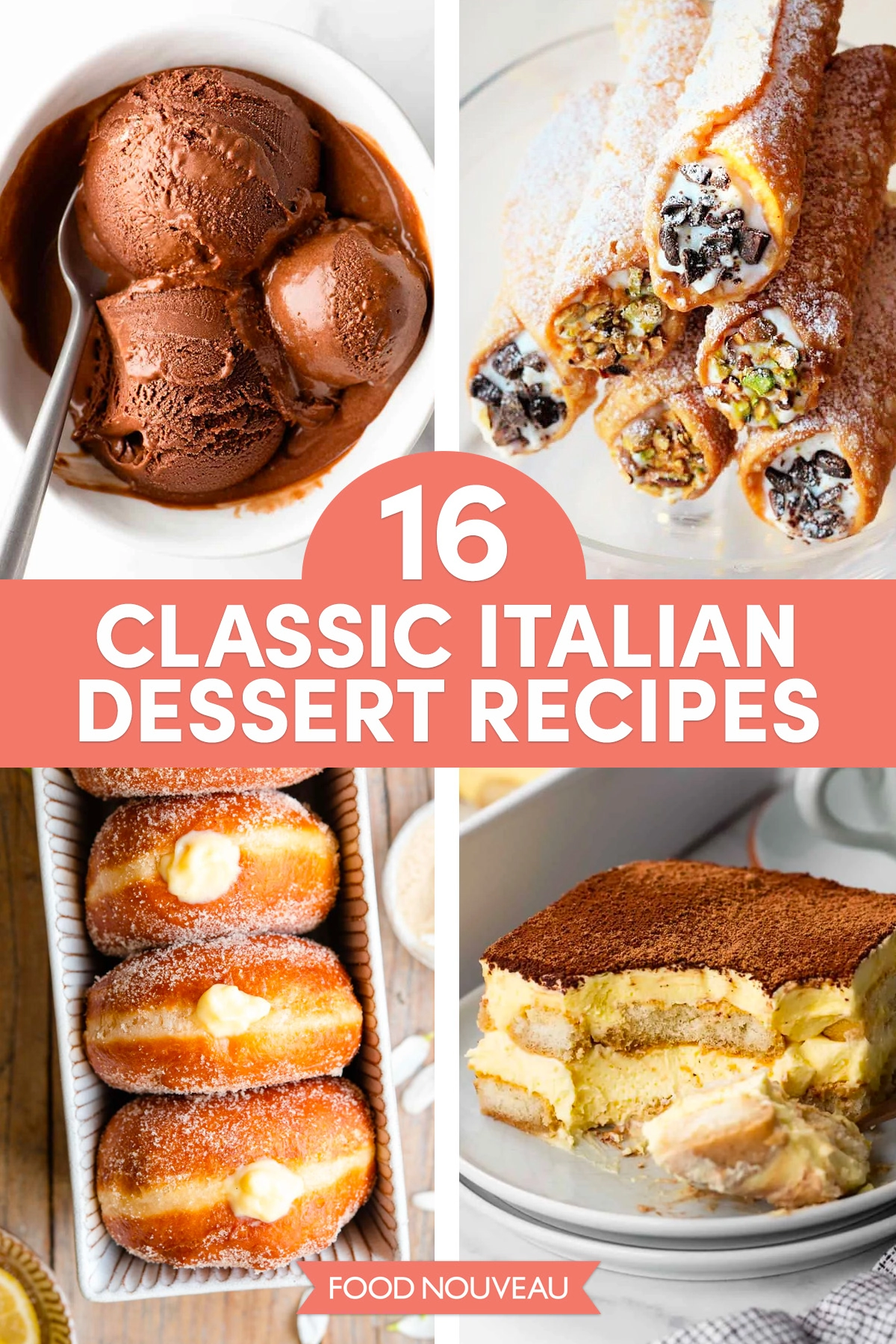 16 Classic Italian Dessert Recipes // FoodNouveau.com