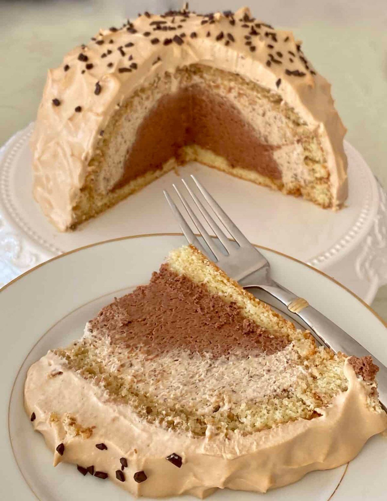 Zuccotto (Italian Dessert Cake) by Christina's Cucina