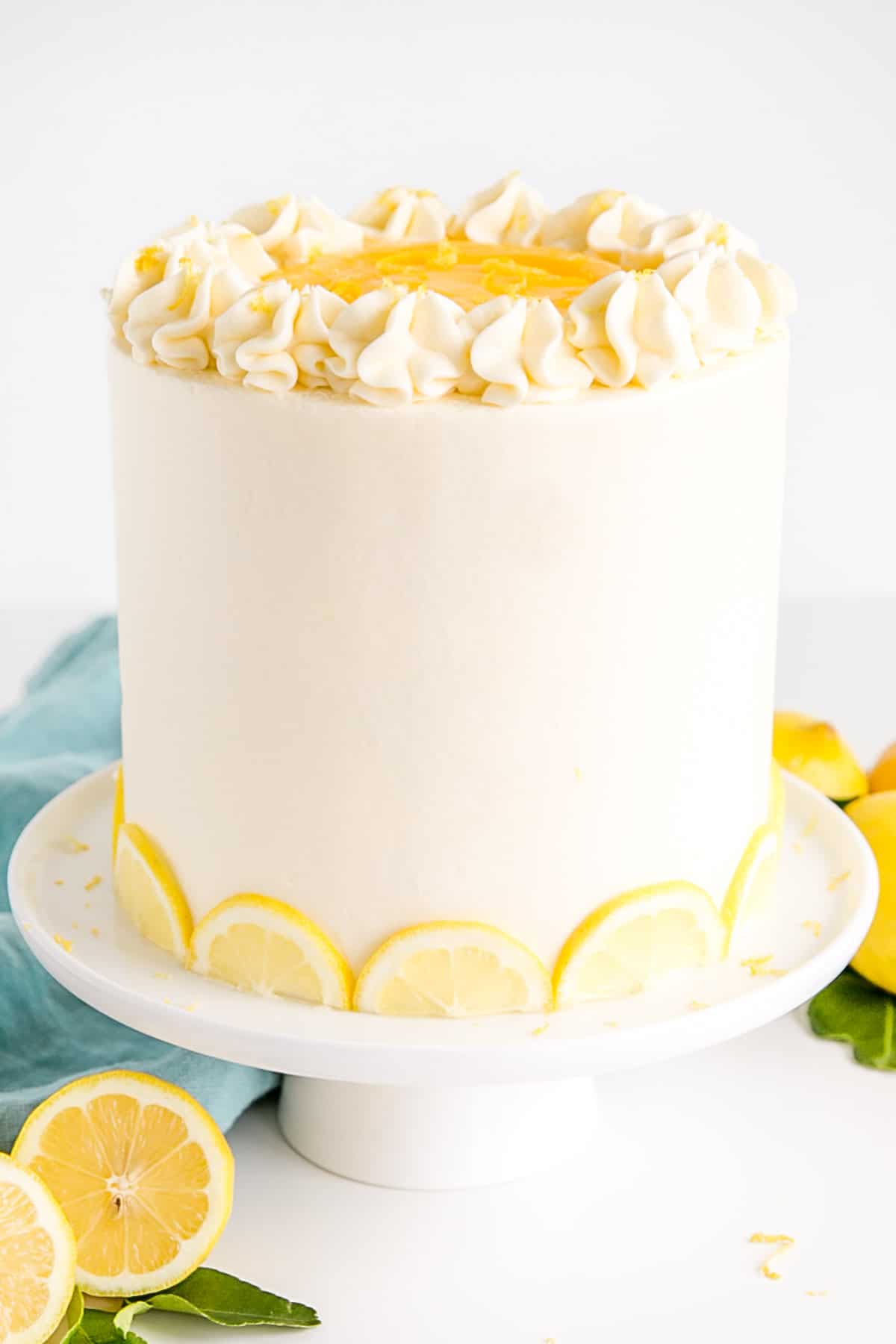 Layered Lemon Cake by Liv for Cake // FoodNouveau.com