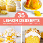 35 Lemon Desserts: From Easy Cookies to Elegant Cakes // FoodNouveau.com