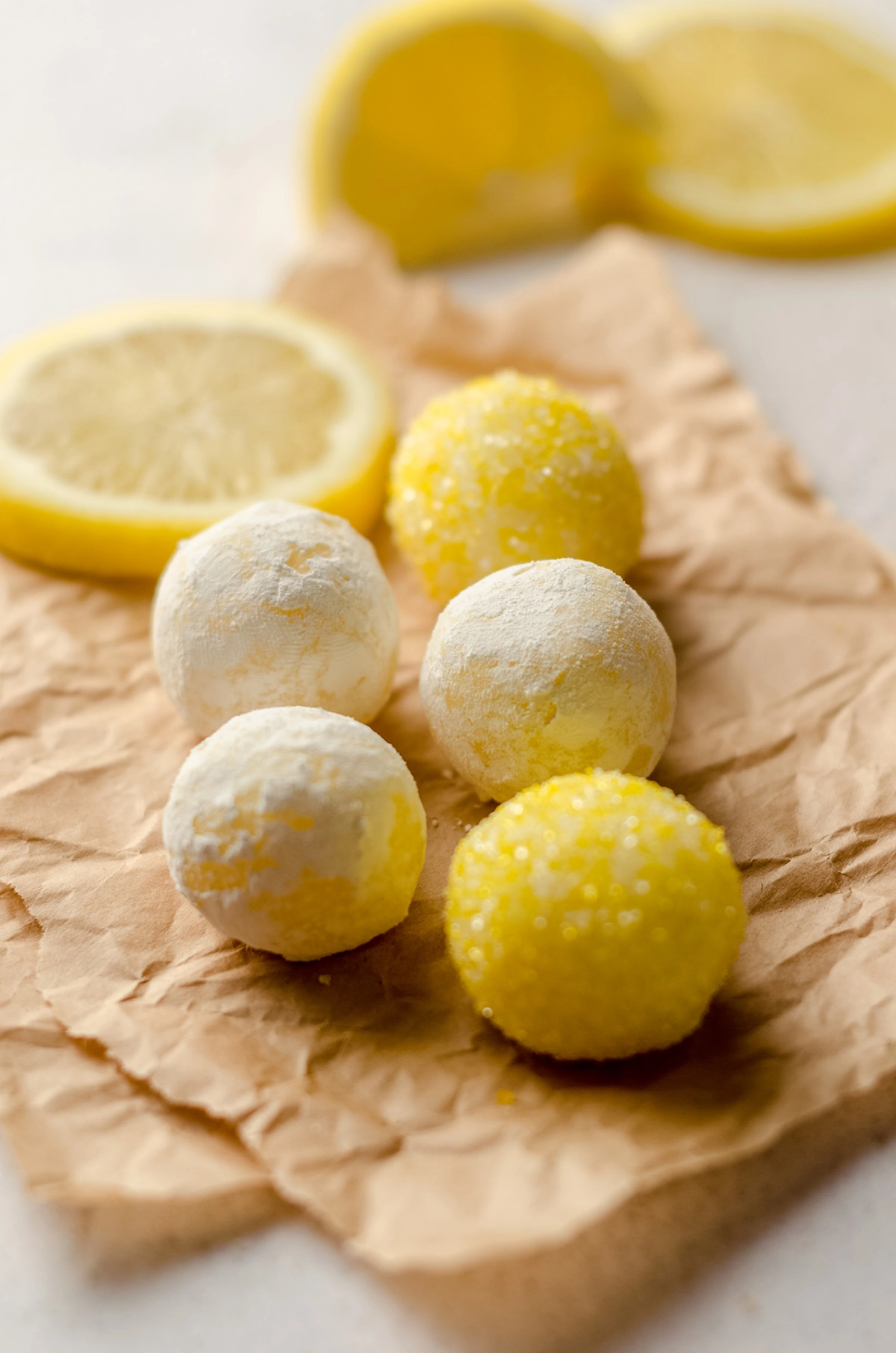 Lemon Truffles by Fresh April Flours // FoodNouveau.com