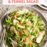 Easy salad inspired by a Classic Sicilian recipe: Grapefruit Fennel Salad // FoodNouveau.com